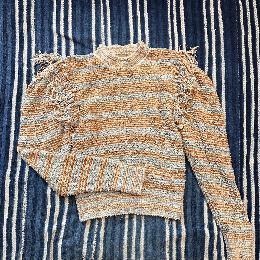 Striped Crew Neck Sweater